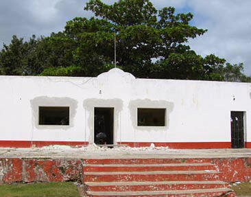 A new face for the public Mayan Child Care Center at Xcalacoop. Yucatan, Mexico