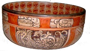 Mayan Vase Replica created for the Toh Boutique an active donor of the Maya Foundation In Laakeech